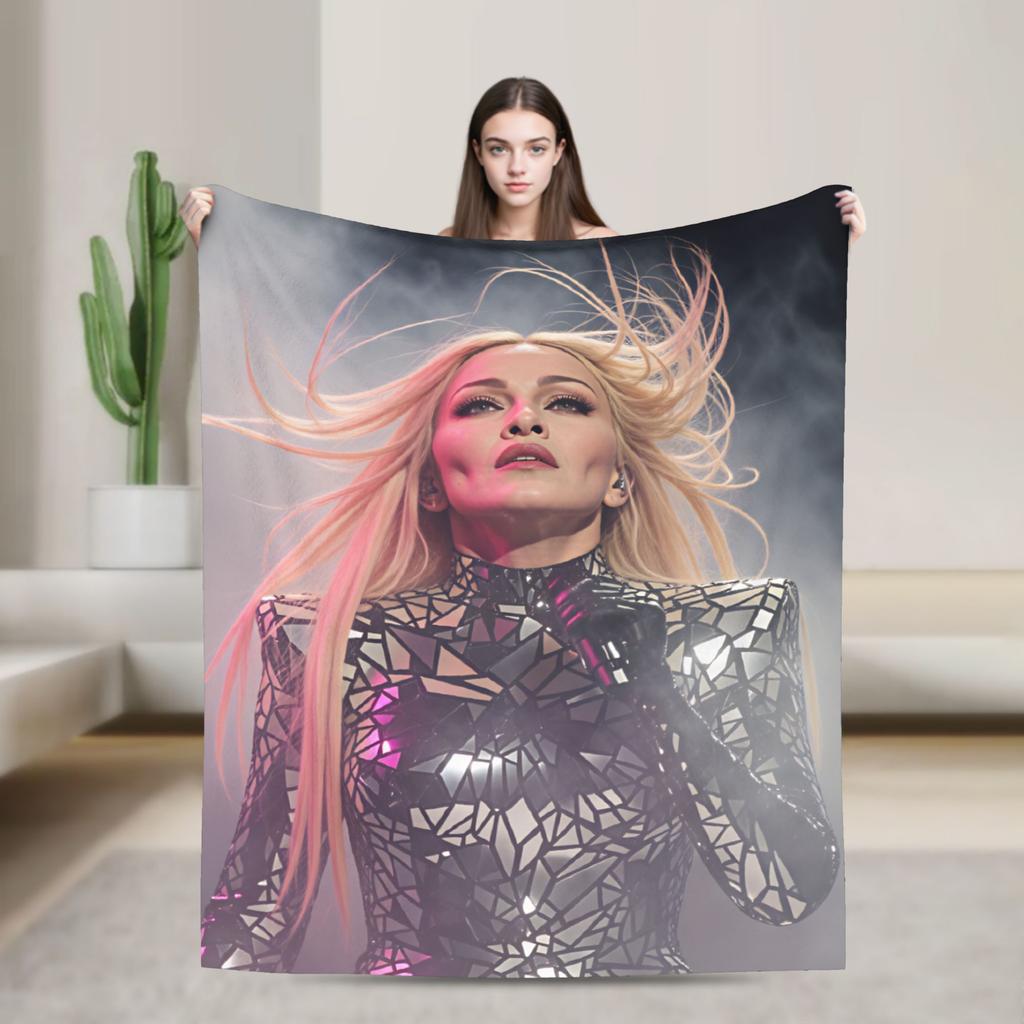 M-Madonna Confessions II Фланелевое одеяло Весеннее Теплое Мягкое Плед Для Детей Взрослой Спальни Забавное Покрывало Покрытие для Кровати