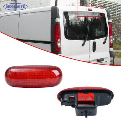 1x КРАСНАЯ Накладка на задний дополнительный стоп-сигнал для Renault Trafic II Opel Vivaro Nissan Interstar 8200209522 8200040732