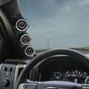 1 шт. Черный автомобильный держатель для датчика с тремя отверстиями, универсальный держатель для датчика на переднюю стойку 52 мм, только для автомобилей с левым рулем