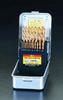 Esco Drill Set of 1.0-10mm (set 19/TinCo-HSS) EA824BE-19