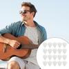 20 шт. Металлические медиаторы для гитары, яркие звуки, нержавеющая сталь, медиатор для электрогитары, баса, укулеле, прочный