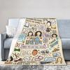 Одеяло Gilmore Girls Коралловый флис Плюшевый Текстильный Декор Дышащее Супер Теплое Плед для Дома Дивана Квилт