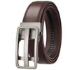 Business Automatic Buckle Belt, Men'S Belt, Two-Layer Cowhide Ly36-561815-2