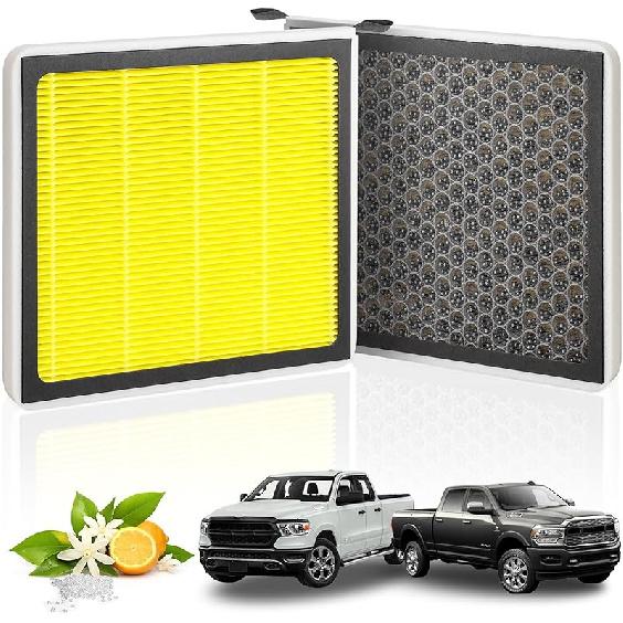 Cabin Air Filter CF11671 Fits RAM 1500/2500/3500 (2016-2025), 4500/5500 (2016-), Jeep Wagoneer (-2025), Mazda CX-7 (2007-2012), Honeycomb Structure,