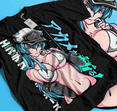 Футболка Akame Ga Kill Эсдес Akame Ga Kill Эсдес S Вайфу Аниме Футболка 536
