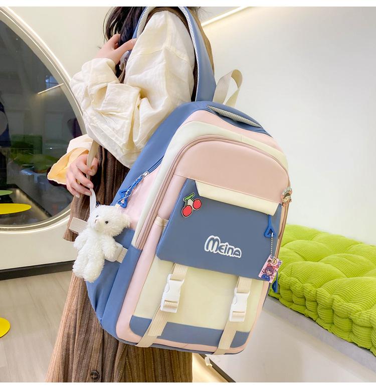 Школьный рюкзак для девочек, школьный рюкзак большой емкости для школьников