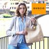One Shoulder Tote Bag for Popular Commuter A4 PU Stylish 120849 [Guscio Basic] Women, Bag, Lightweight, Leather, [Reinforced Sewing] (Beige)