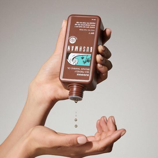 Bushman Sea Friendly Bronze Tanning Oil 190ml (+ Daily Sunscreen 20ml)