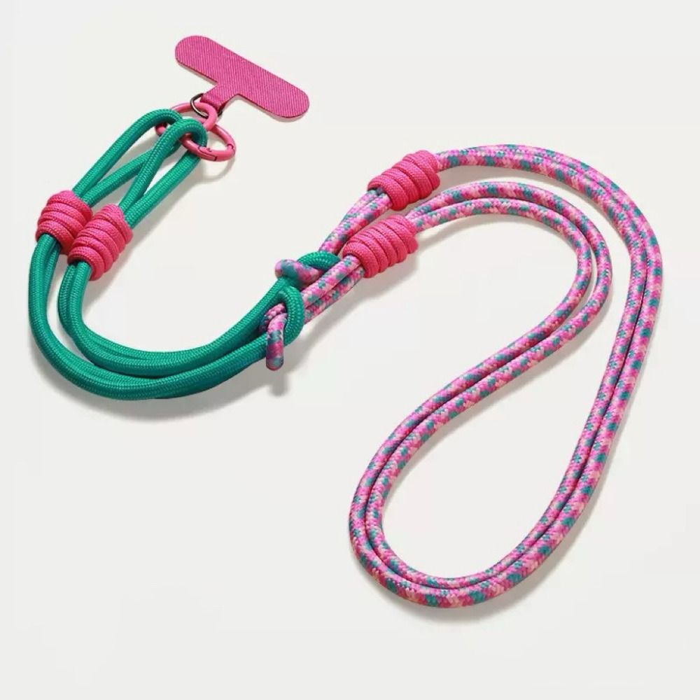 Neck Hanging Crossbody Phone Strap Anti Winding Mobile Phone Rope Chain Travel Outdoor