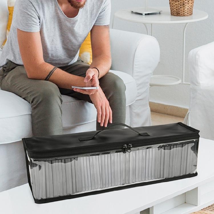 Многоцелевой Альбом для CD Органайзер Кейс Большая Вместимость Прозрачное Окошко Защитные Чехлы-Конверты для Хранения 50 Дисков Путешествия