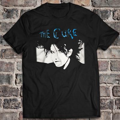 The Cure Band Music Concert Tour Cotton Black Unisex Full Size Shirt B357