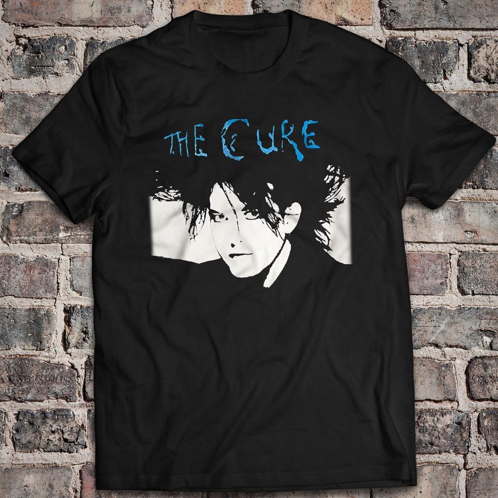 The Cure Band Music Concert Tour Cotton Black Unisex Full Size Shirt B357