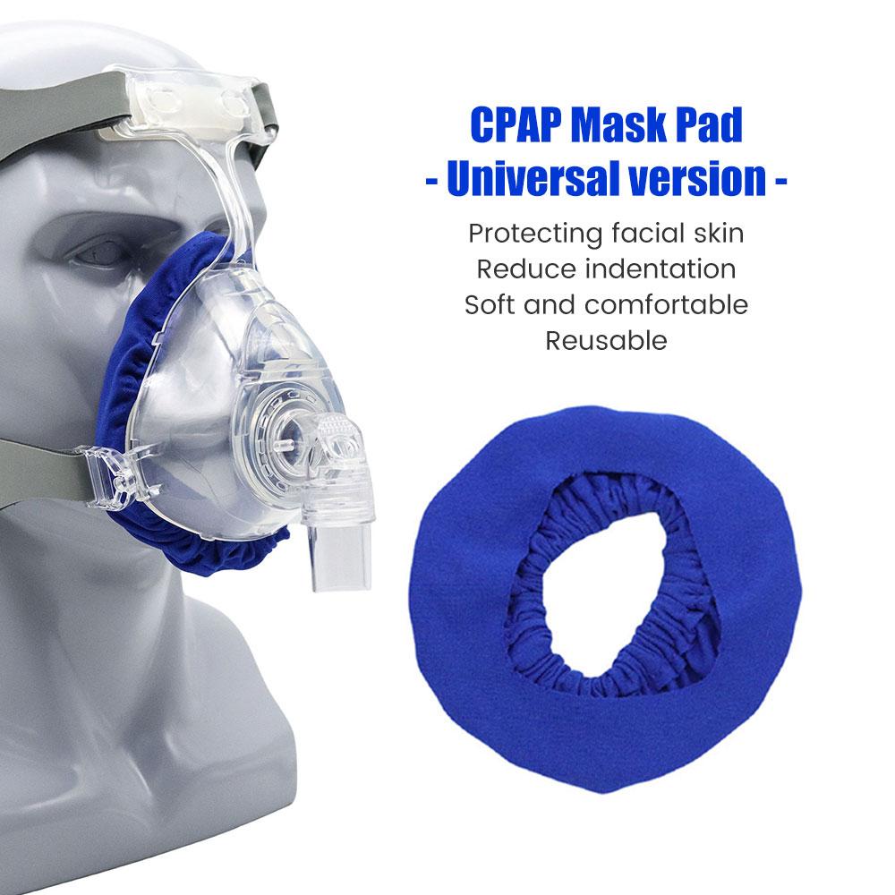 Моющийся чехол для лицевой маски CPAP Тканевые комфортные мягкие чехлы Уменьшение утечек воздуха Раздражение кожи Носовой масочный pad Вентилятор