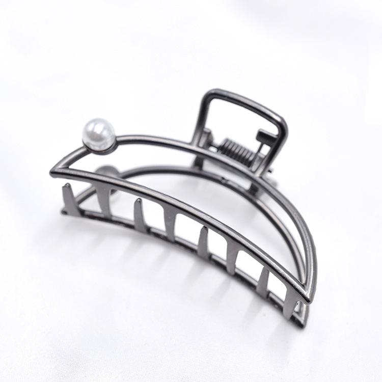 Unique Fashion Hair Accessories Ladies Geometric Metal Korean Hair Claw Clip