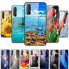 Чехол для телефона Oppo Reno3 Pro 5G Reno 3 Pro Мягкий бампер Закаленное стекло Жесткая задняя крышка Чехлы Для Oppo Reno 3Pro Чехол 6.5" Fundas