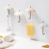 3Pcs Hanger Bag Home Decor Wall Hooks Umbrella Design Self Adhesive Key Holder Storage Hanger DIY