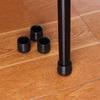 4PCS Table Desk Feet Protector Furniture Black Rubber Chair Leg Pad Tip Covers