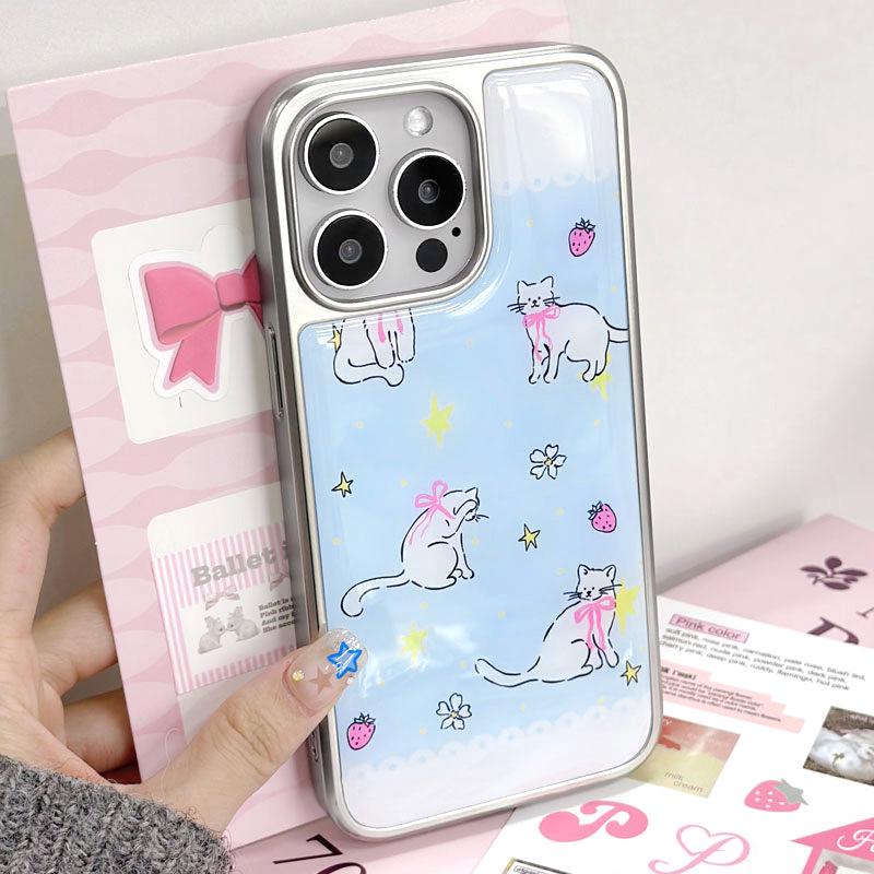 Чехол Zhitai с посеребренным краем для iPhone 16, 15, 14, 13 Pro и Huawei Mate 60 Pro