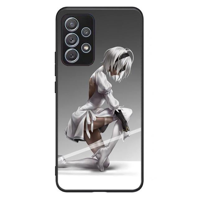 Силиконовый чехол для телефона Genshin Impact с аниме для Samsung Galaxy A03s A10 A20 A21s A31 A40 A41 A42 A50 A51 A52 A70 A71 A72 A32 A82
