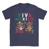 Unisexs Viva Mexico Boy Girl Maracas Guitar Mexican T Shirts Clothing Funny Short Sleeve Crew Neck Tee Shirt Plus Size Tshirts