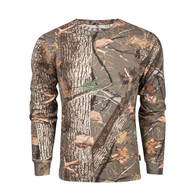 Осенние камуфляжные футболки, весенний топ с круглым вырезом и длинными рукавами, мужская спортивная одежда, большие размеры, винтажная футболка с 3D-принтом