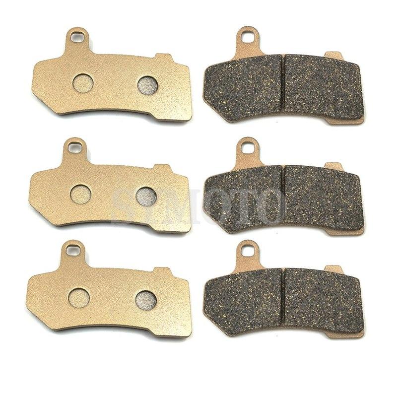 Front Rear Brake Pads For Harley Davidson FLHTKL Electra Glide Ultra LTD Low 2015-2018 FLTRX Road Glide Custom 2010 2011 2012