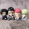 Аниме Фигурка Фигурка Killua Zoldyck Kurapika Фигурка Hisoka Фигурка Feitan Мини Модель Куклы Игрушка Подарки