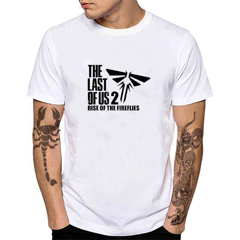 Футболка Last Of Us Part Ii Ellie S Tattoo Lou с принтом жирафа в стиле игры