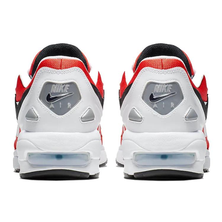 Nike Air Max 2 Light 'Habanero Red' (Unisex) White / Black-Habanero Red-Cool Grey Casual Shoes AO1741 101