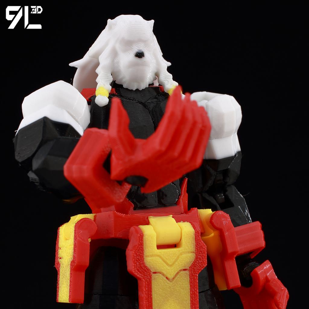 9L3D Печатная Многосуставная Фигурка Действия BATTLE BEAST Непобедимый DUMMY13 LUCKY13 Titan13 Американские Комиксы Модель Фигурки Действия Игрушка