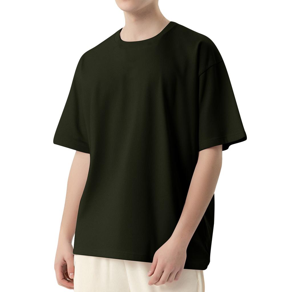 Unisex T-shirt Casual Loose Printed Round Neck Pullover Short Sleeve T-shirt Top