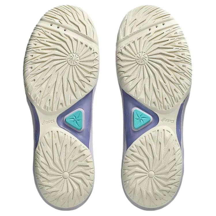 Asics Flowrush Комфортная Мягкая Поддержка Баскетбольные Кроссовки Унисекс Кеды Сиреневый 1063A122-400