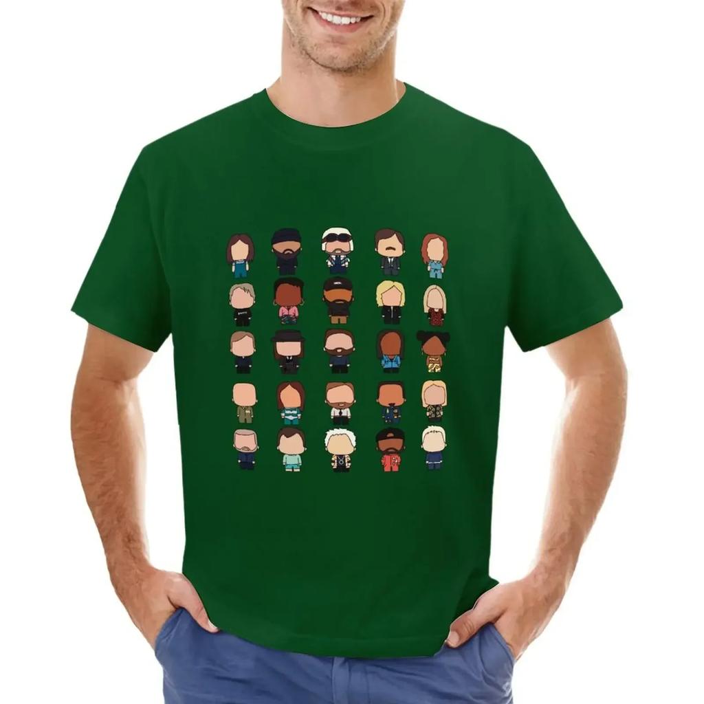 Taskmaster (UK) Series 11-15 Casts T-shirt heavyweights korean fashion T-shirts for men cotton