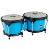 MEINL Percussion Bongo Journey Series Buffalo Head Glacier Blue HB50GB []
