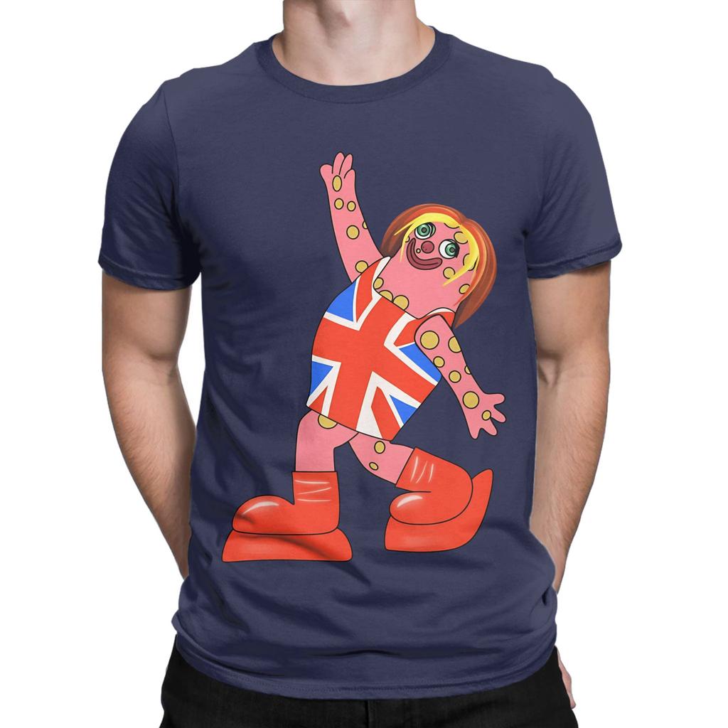 Spice Girl Blobby Geri Halliwell Ginger Graphic 100 Cotton Tshirt Mr Blobby Tops Tees For Unisex