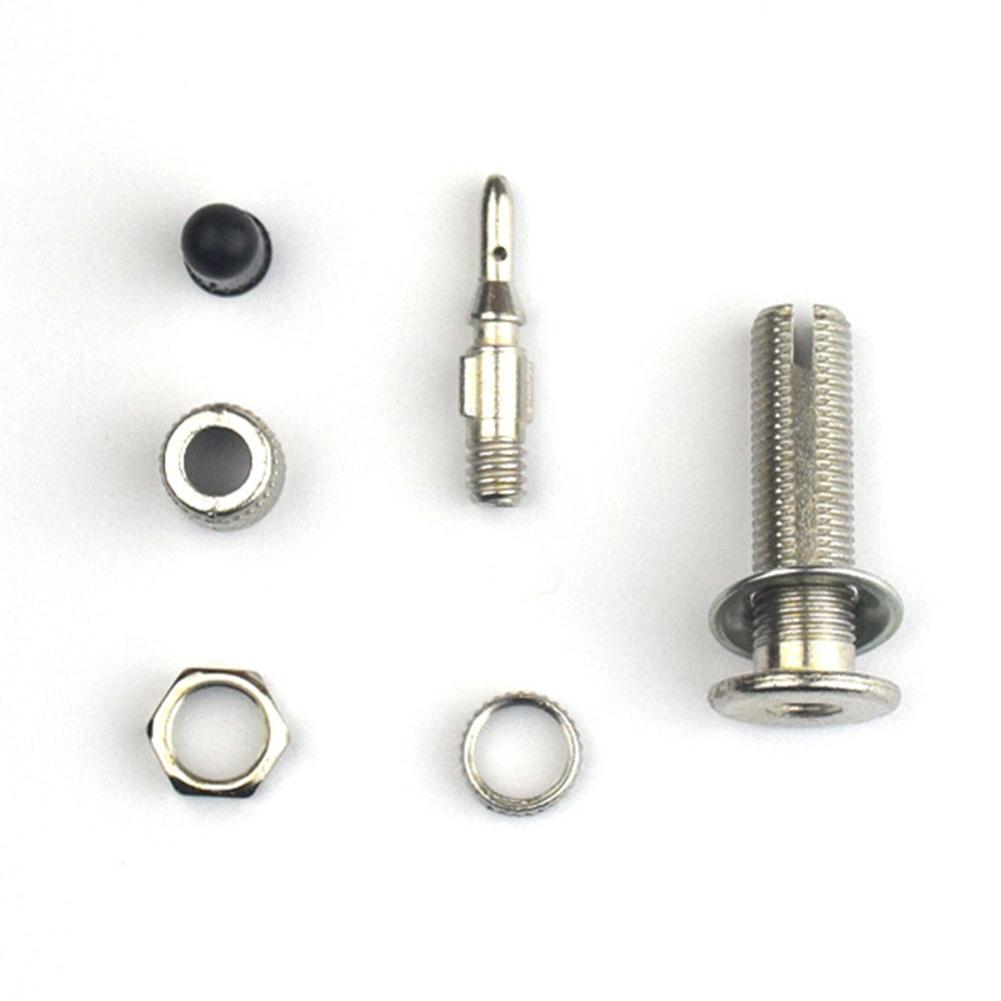 4 шт. бескамерный вентиль для велосипеда из цинкового сплава сменные вентили для горного велосипеда Dunlop сердечник вентиля аксессуары для велосипеда