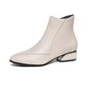 Boots for Women 2024 New Simple and Versatile Pointed-toe Women's Boots Comfortable Low-heeled Commuting Ladies Shoes