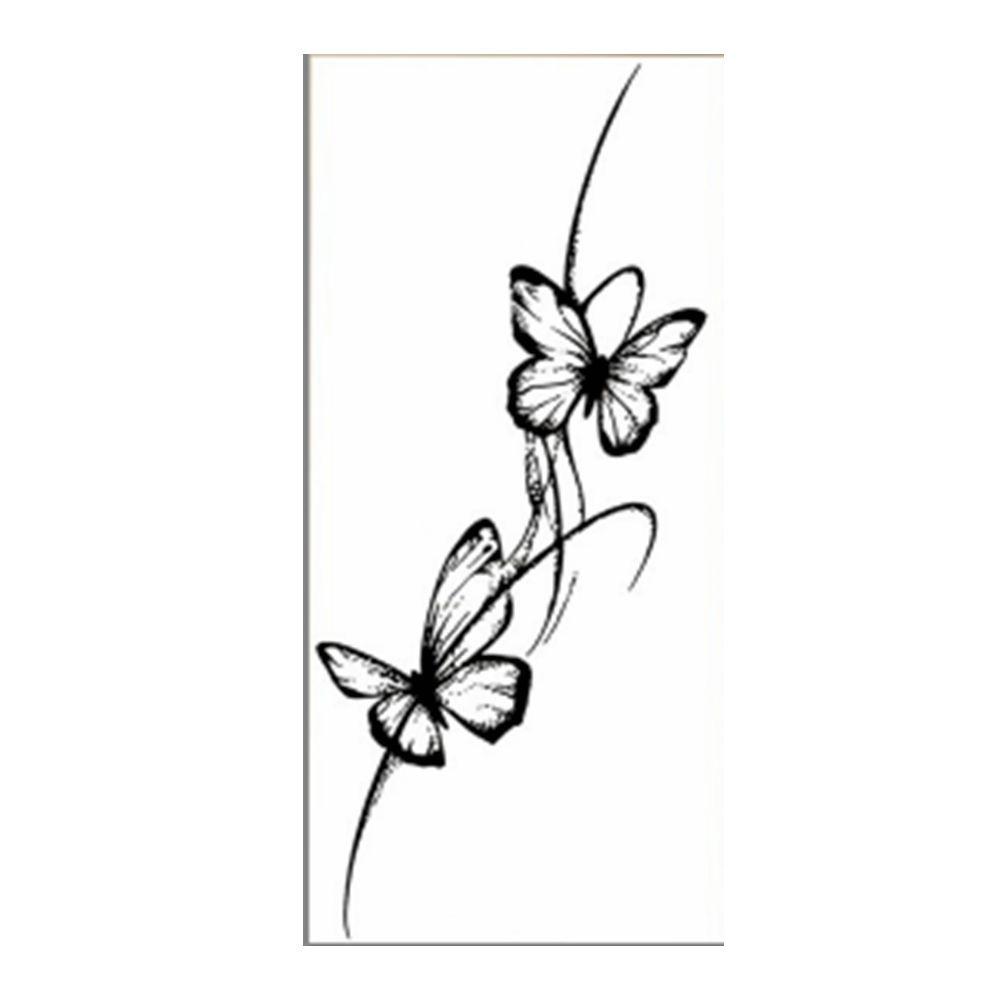 Long Lasting Rose Temporary Tattoo Flower Body Art Sticker Sweet Instant Decals Daily Use