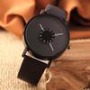 Часы в корейском стиле с черным и белым реверсивным указателем для пар