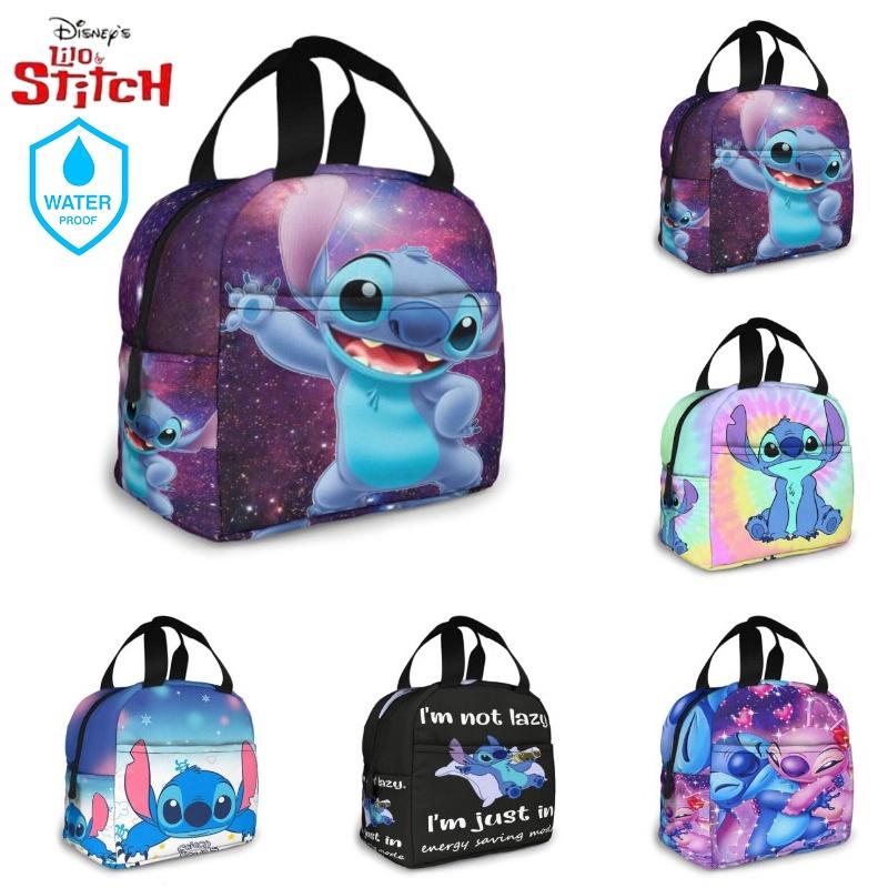 Ланч-бокс Lilo Stitch с термоизоляцией для детей в школу, водонепроницаемый, износостойкий и грязеотталкивающий