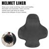 Motorcycle Helmet Liner, Sweat Absorbent Cooling Helmet Pad with Hook and Loop Reusable & Washable Lining Pad for Hard