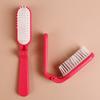 Mini Foldable Hair Comb Anti Static Hair Massage Comb Portable Styling Comb
