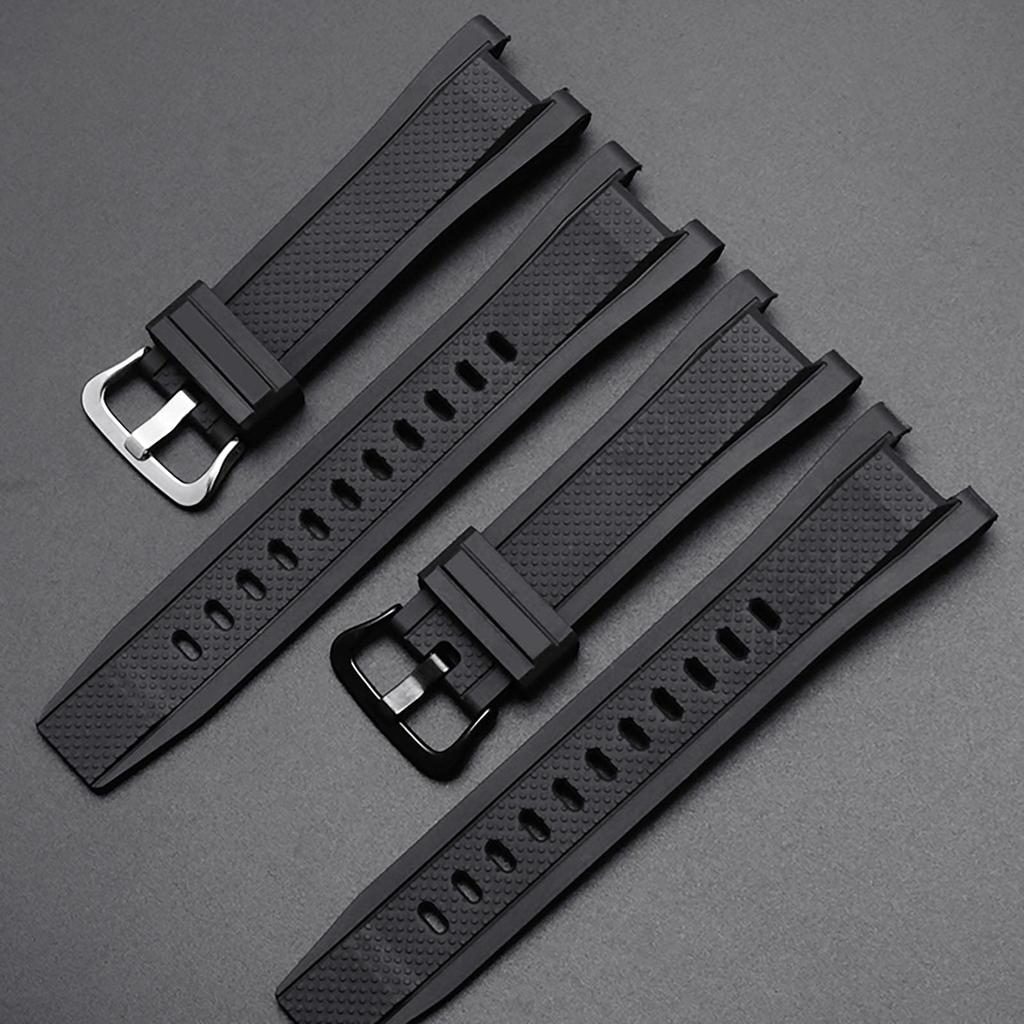 Ремешок для часов Оригинальный совместимый ремешок Водонепроницаемый ремешок Casio G-SHOCK GST-S210 GST-W110 GST-W100 GST-S110 GST-S100 GST-B100 GST-S300 (черный)