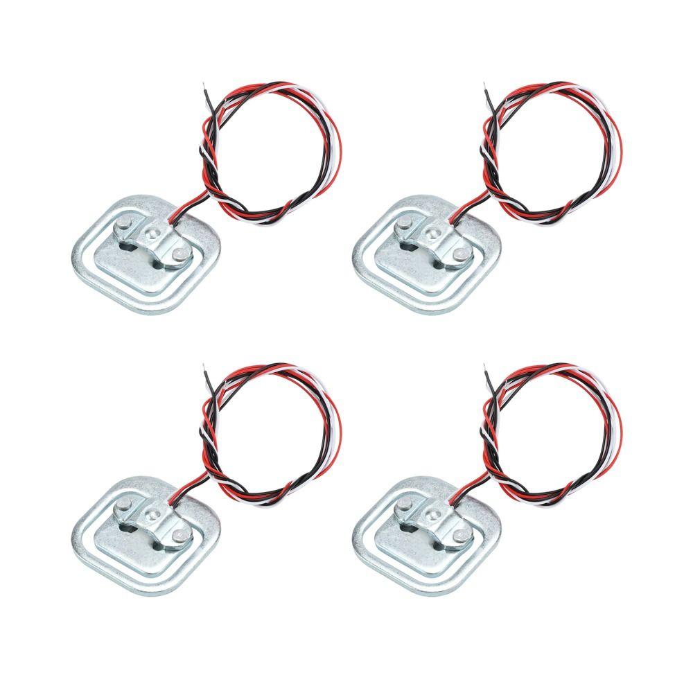 4Pcs 3 Wired Load Cell Electric Resistance Half Bridge Weighing Sensor Weight Sensor  DIY Projects