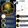 Adjustable Waterproof Solar LED Light 8 Modes Street Light Solar Landscape Light Lawn Pathway Light Lawn Pathway