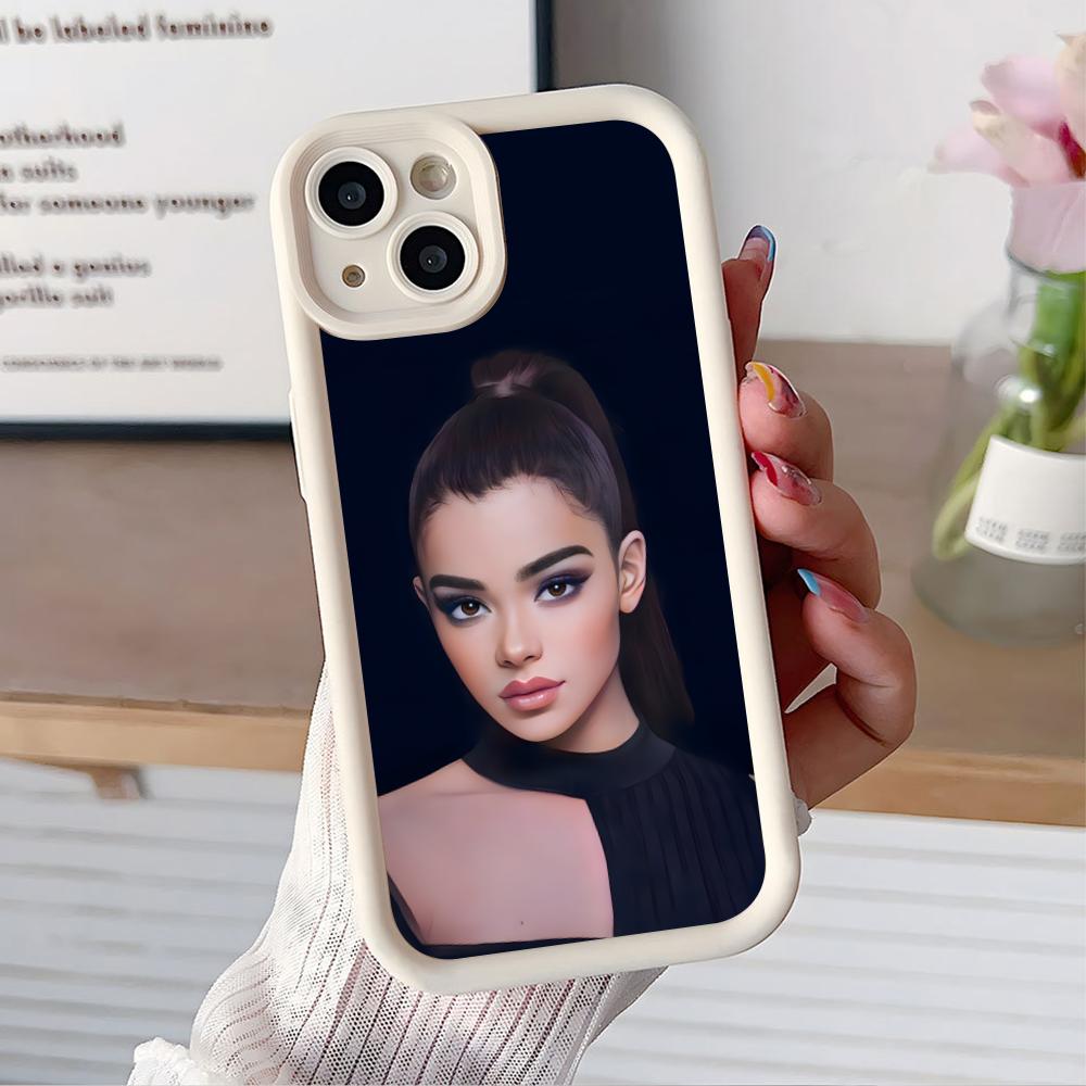 Hailee Steinfeld Утолщенный ТПУ чехол для мобильного телефона для iPhone 17 16 15 14 13 12 11 Air Pro Max Plus Цветной чехол