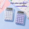 Mini Portable Calculator - Cute, Transparent, Office Pocket Size