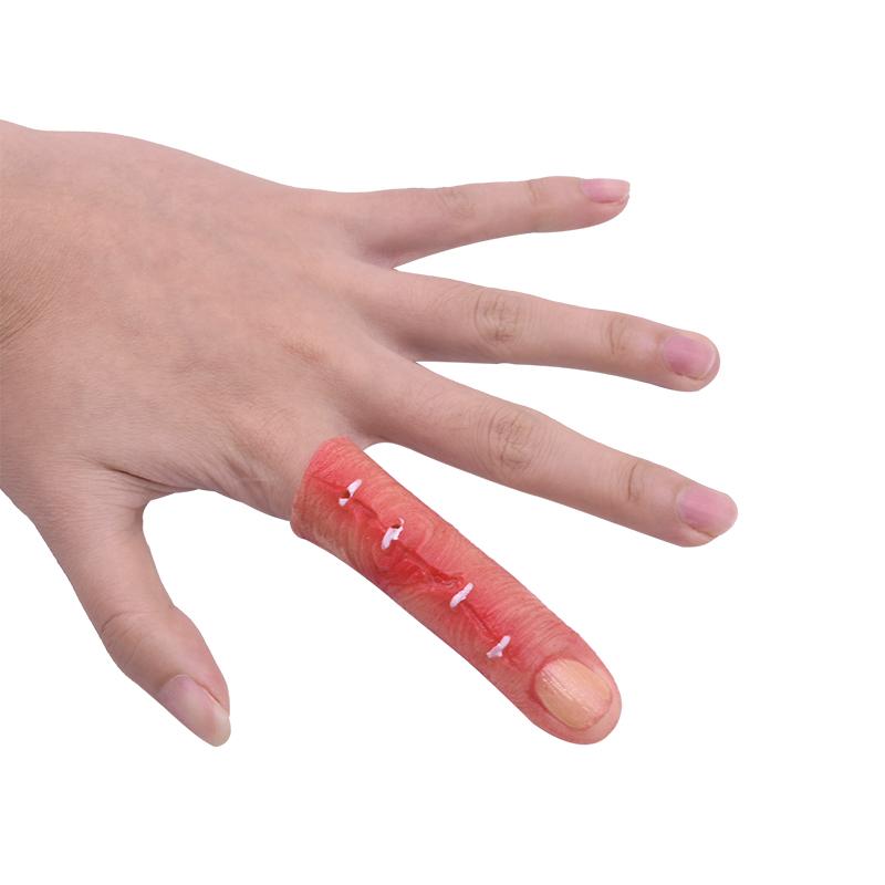 1PC Horror Halloween Decor Blood Horror Broken Hand Foot Latex Fake Finger Brain Heart For Halloween Party Supplies Scary Props