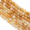 Natural Stone Beads Agate Amethyst Jade Amazonite Tiger Eye Loose Round Beads For DIY Bracelet Necklace Gift Making4/6/8/10/12mm