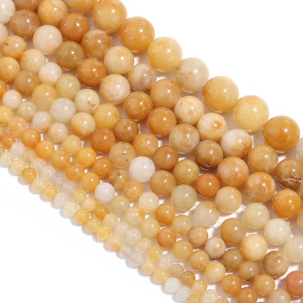 Natural Stone Beads Agate Amethyst Jade Amazonite Tiger Eye Loose Round Beads For DIY Bracelet Necklace Gift Making4/6/8/10/12mm